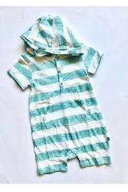  Hooded Stripe Romper