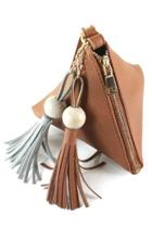  Triangle Tassel Wristlet