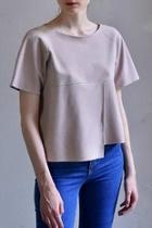  Pink Suede T-shirt