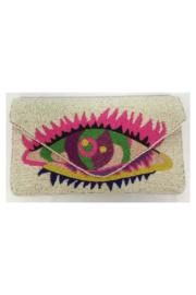  One Sided Beaded Multi Color Clutch