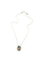  Emerald Leaf Necklace