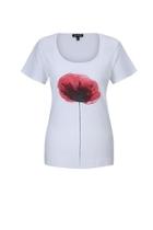  Abstract Flower Tee