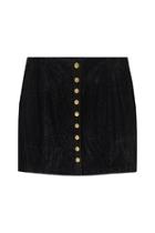  Button-up Mini Skirt