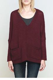  Pocket V-neck Pullover