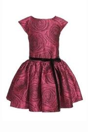 Jacquard Rose Dress
