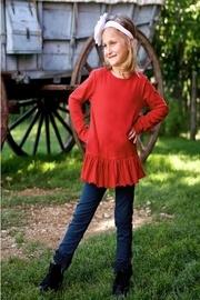  Navy Ruffle Leggings