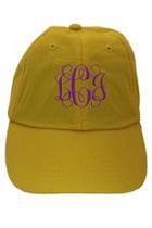  Personalized Yellow Baseball-hat