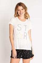  Oh-my-stars Embroidered Top