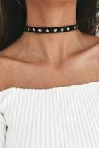  Suede Star Choker