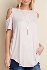  Bamboo Cold Shoulder Top
