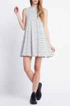  A-line Stripe Dress