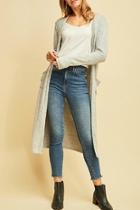  Calf Length Cardigan