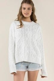  Knit Fleece Sweater