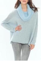  Woodland Cowl Sweater