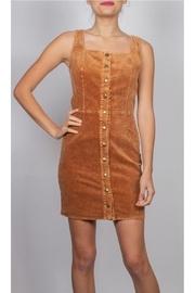  Katelyn Cutout Corduroy-dress