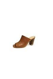  Brown Peeptoe Mule