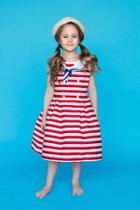 Red Naval Dress