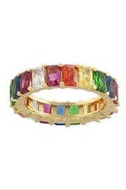  Multicolor Baguette Ring