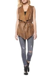 Tan Suede Vest
