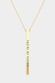  Inspirational Person Necklace