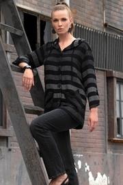  Ombre Hoodie Cardigan
