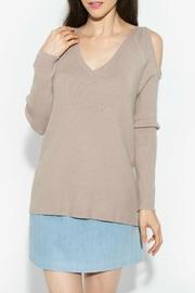  Lune Cold Shoulder Sweater