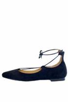  Black Laced Flat