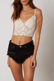  Lace Crop Top White