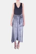 Velvet Maxi Skirt