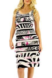  Swarovski Ruffle Dress