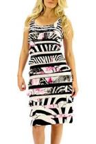  Swarovski Ruffle Dress