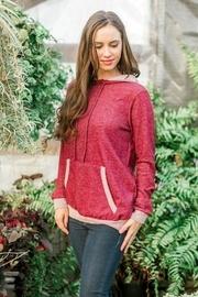  Burgundy Hoodie