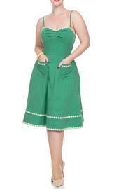  Daisy Green Dress