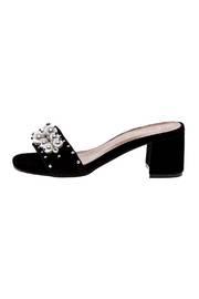  Black Slide Heel