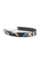  Amber Leather Choker