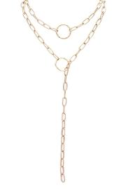  Chain Lariat Necklace