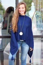  Elegant Tassel Poncho