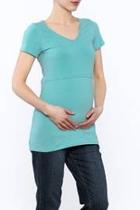  Sky Blue Tunic Top
