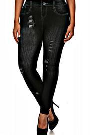  Denim Print Leggings