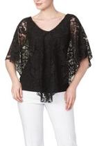  Black Crochet Blouse