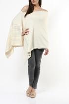  Pointelle Poncho