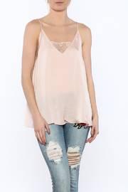 Satin Lacey Top