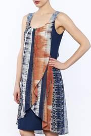  Abstract Tank Dress