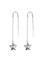  Swarovski Star-stones Threader-earrings
