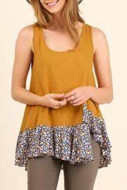  Jagged Hemline Top