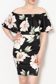  Britt Off The Shoulder Floral Dress