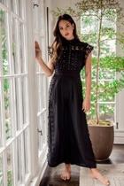  Crochet Trim Jumpsuit