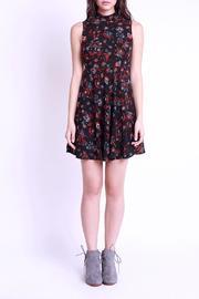  Paisley Black Dress