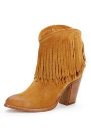  Fringe Suede Bootie