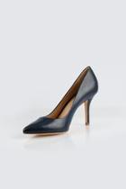  Fira Calf Navy Heel